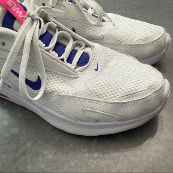 Nike Air Max Bolt AMD White Indigo Burst Pink Blast Women sneakers - Picture 8 of 9